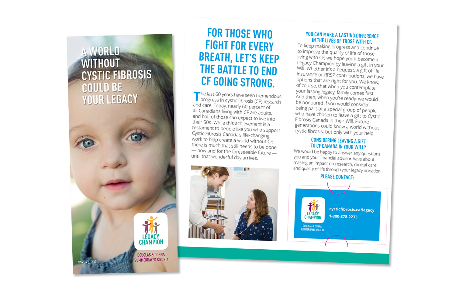 Cystic Fibrosis Canada flyer