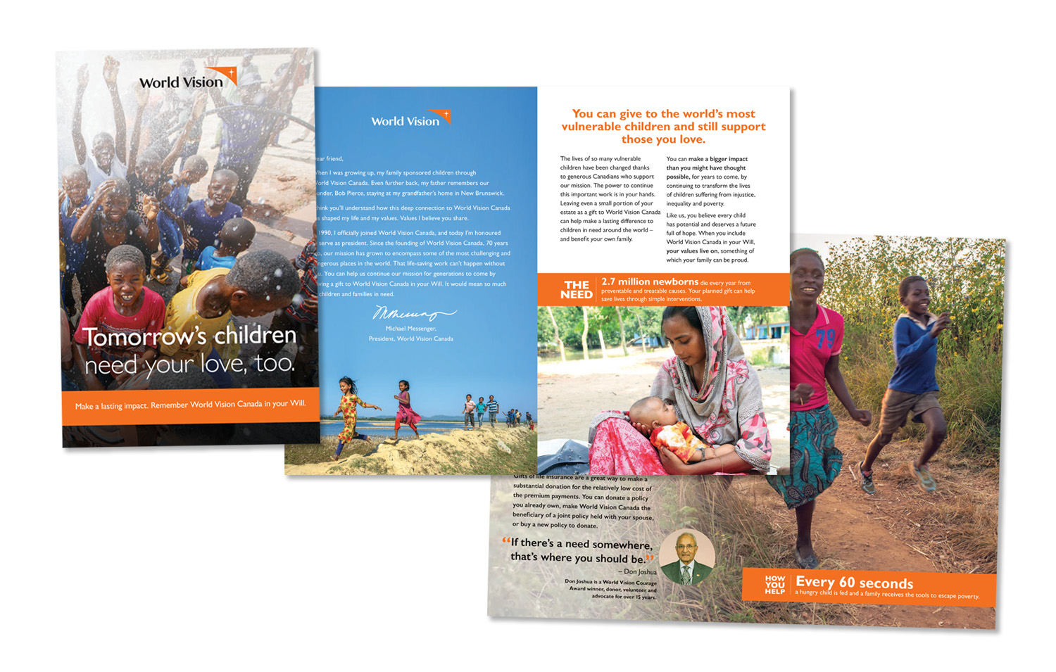 World Vision Canada brochure