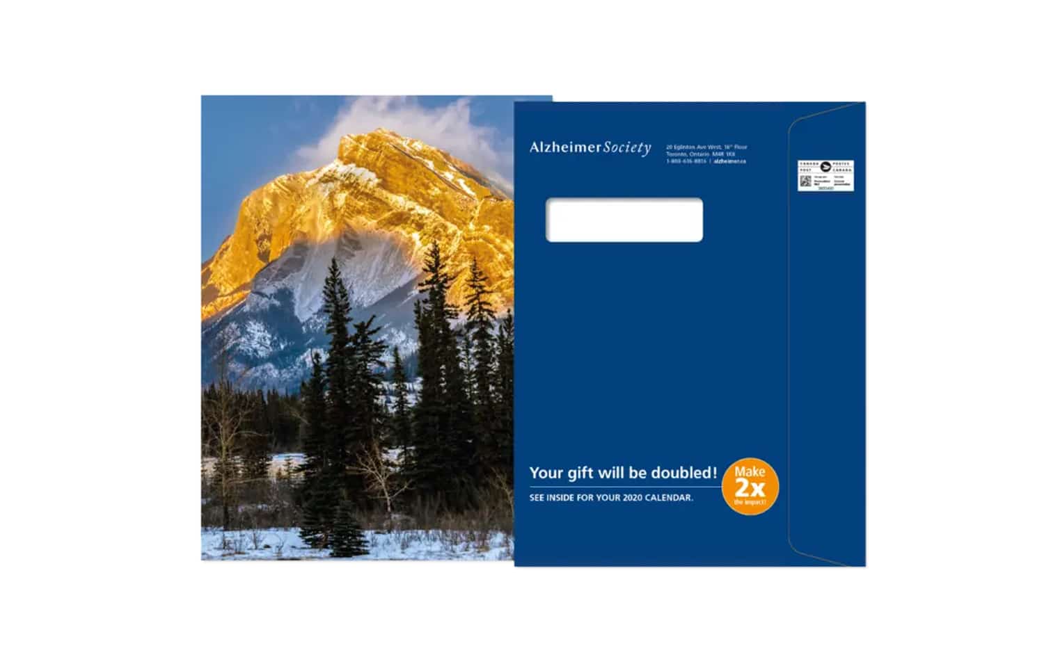 Alzheimer Society of Canada envelope