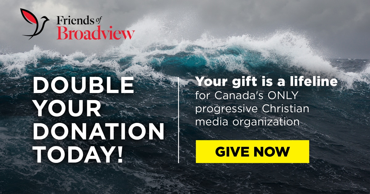 Broadview ad, double your donation!