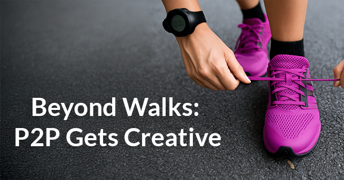 Beyond Walks: P2P Gets Creative